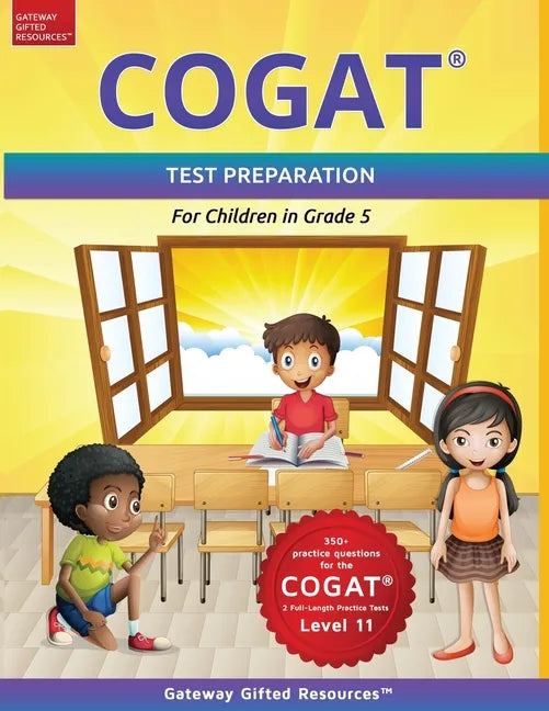 COGAT Test Prep Grade 5 Level 11: Gifted and Talented Test Preparation Book - Practice Test/Workbook for Children in Fifth Grade - Paperback