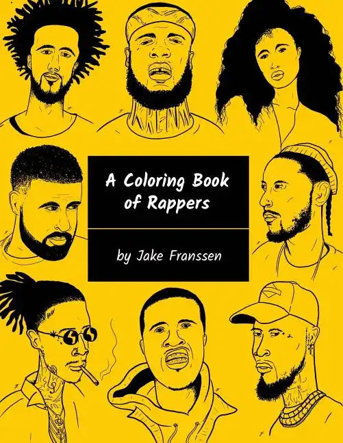 A Coloring Book of Rappers - Paperback