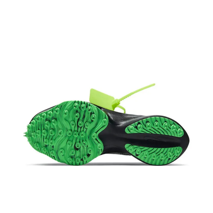 Nike Air Zoom Tempo Next% Flyknit Off White Black Scream Green
