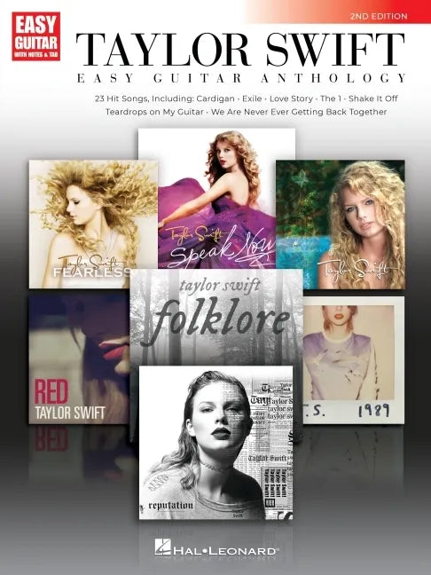Taylor Swift - Easy Guitar Anthology 2nd Edition - Paperback