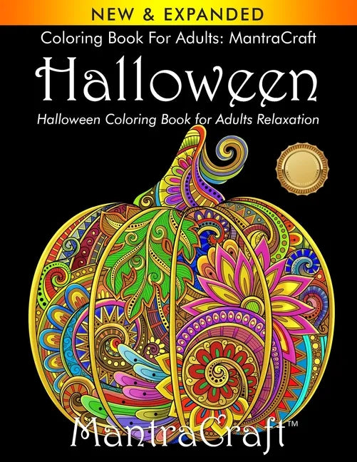Coloring Book for Adults: MantraCraft Halloween: Halloween Coloring Book for Adults Relaxation - Paperback