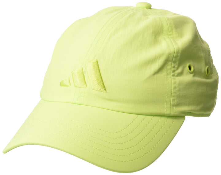 adidas Womens Influencer 3 Relaxed Strapback Adjustable Fit Hat Pulse Lime Green One Size