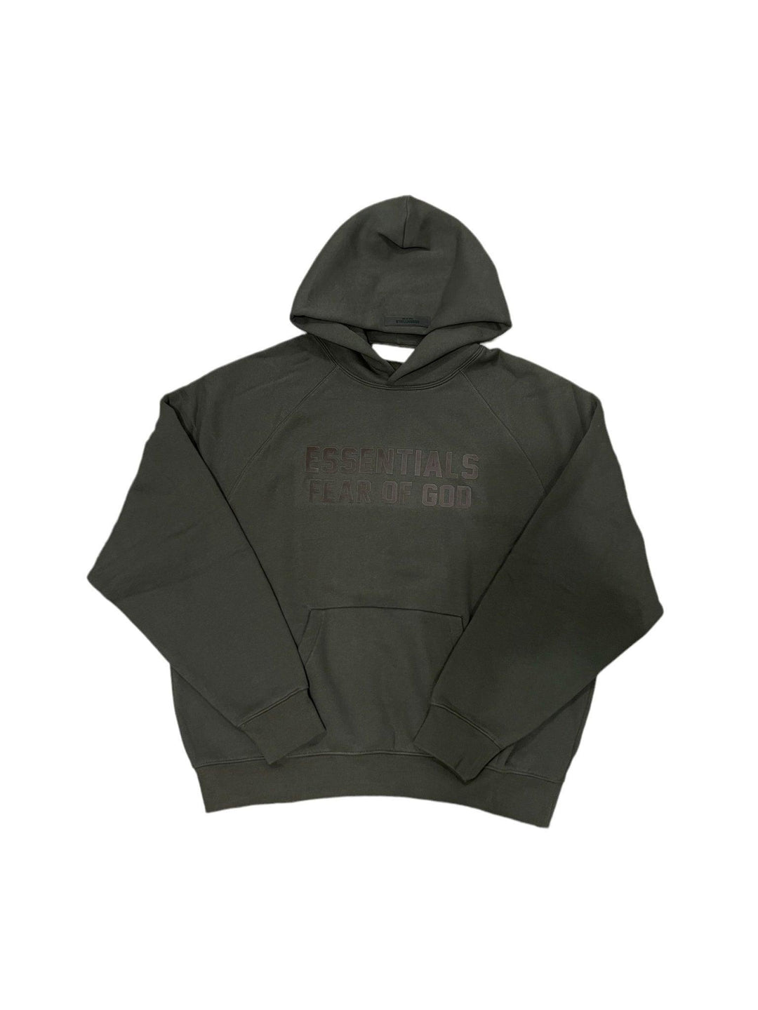 Fear of God Essentials Hoodie Off Black