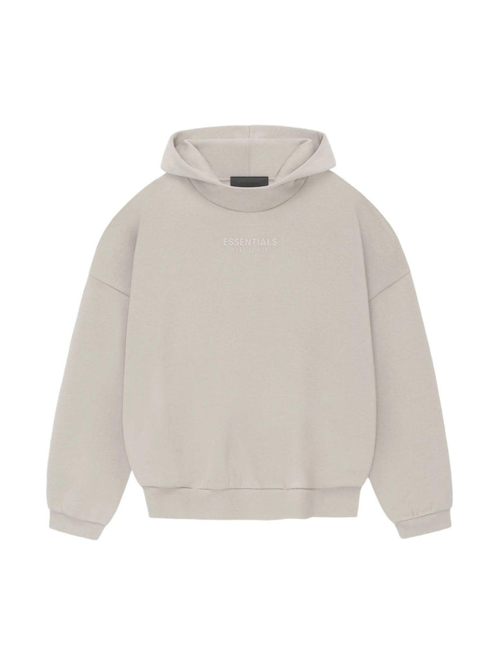 Fear of God Essentials Hoodie Silver Cloud