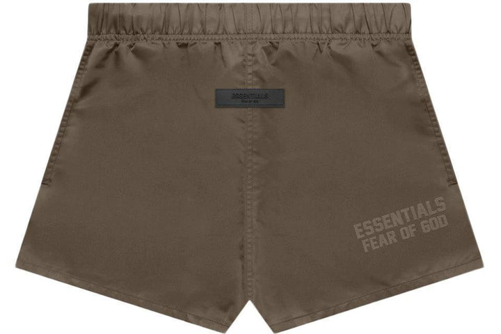 Fear of God Essentials Nylon Running Shorts Wood