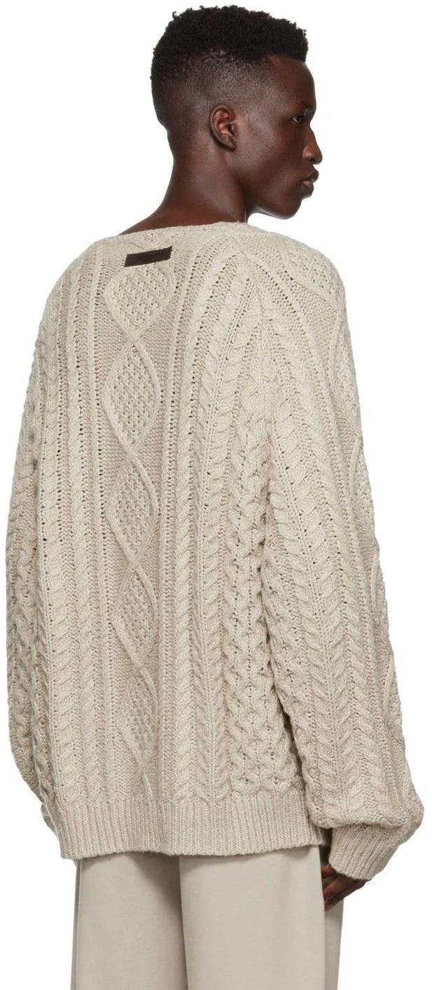 Fear of God Essentials Raglan Sweater Smoke