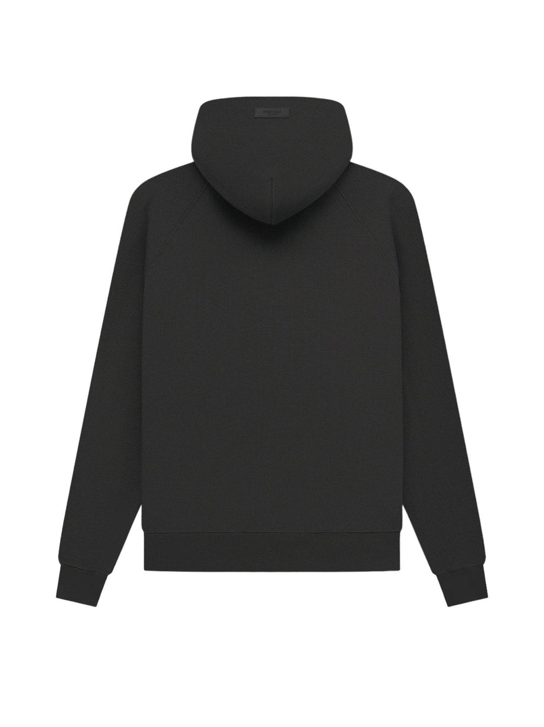 Fear of God Essentials Waffle Raglan Hoodie Off-Black