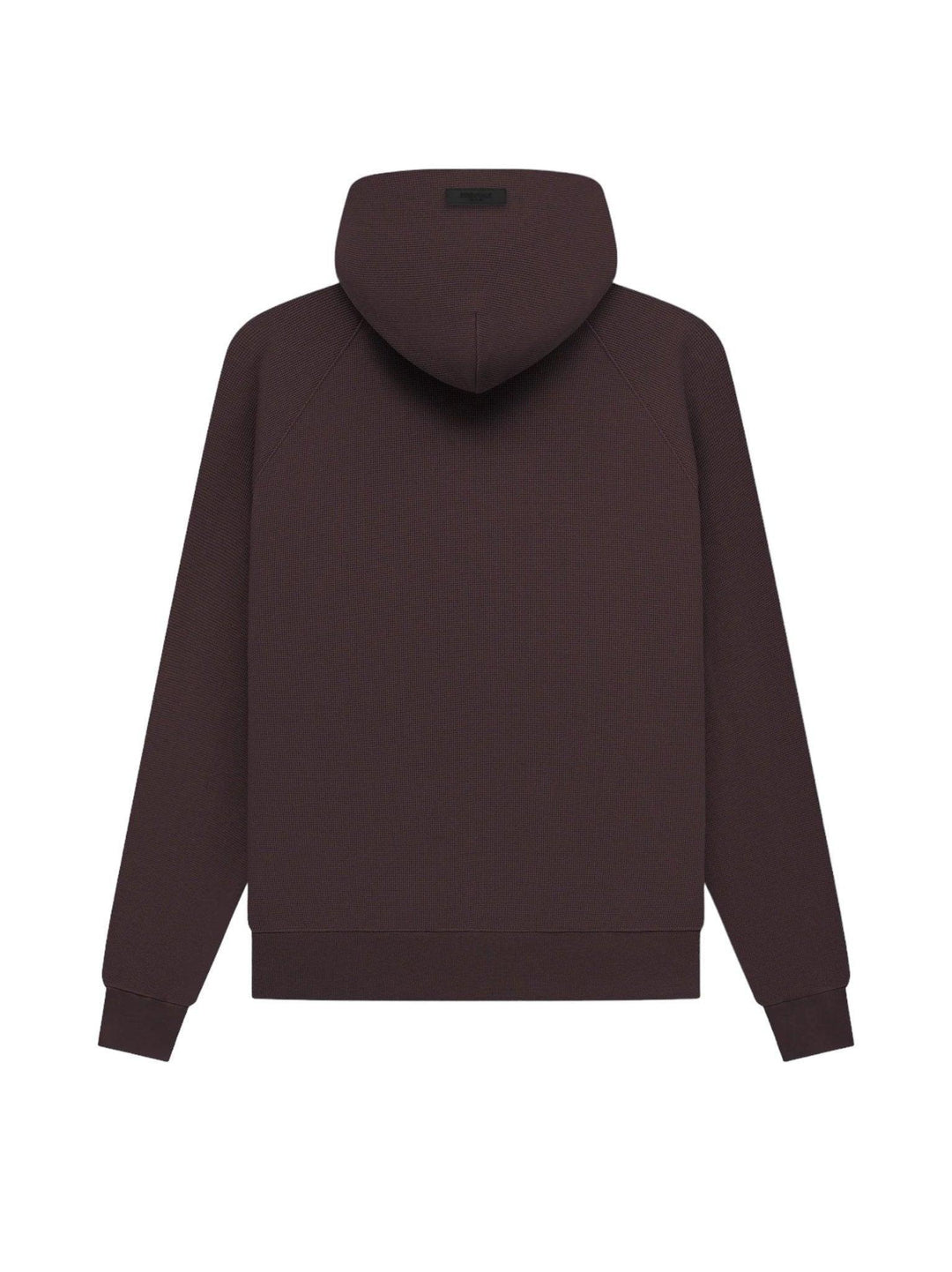 Fear of God Essentials Waffle Raglan Hoodie Plum