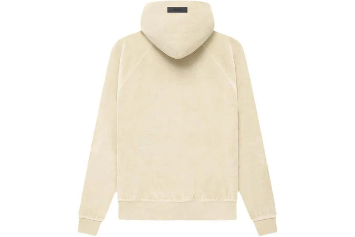 Fear of God Essentials Women's Velour Hoodie Egg Shell (W)