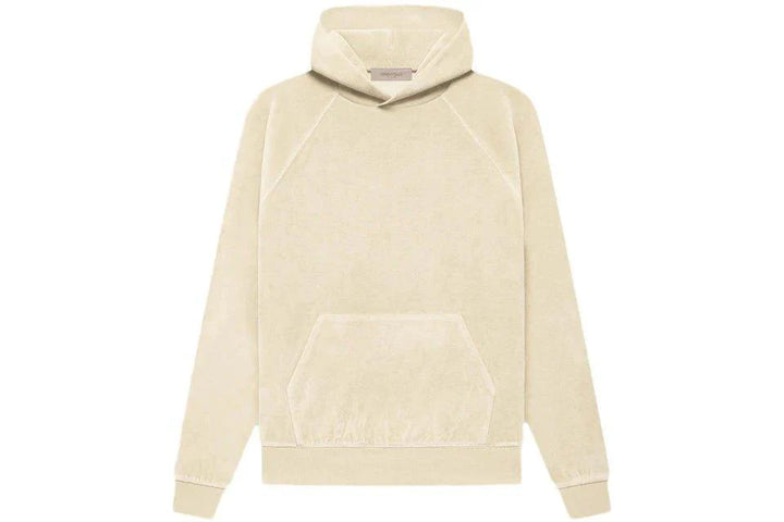 Fear of God Essentials Women's Velour Hoodie Egg Shell (W)
