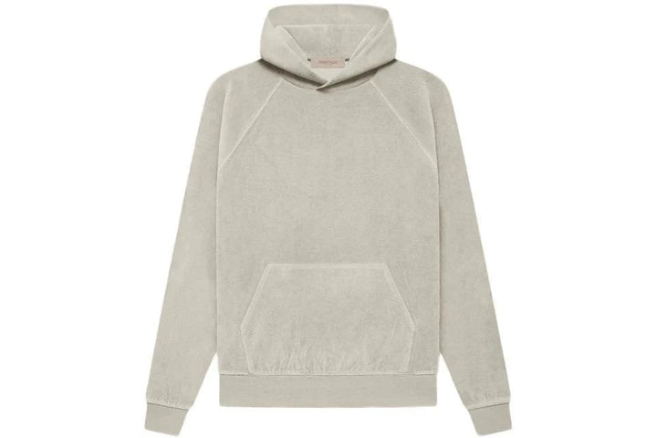 Fear of God Essentials Women's Velour Hoodie Smoke (W)