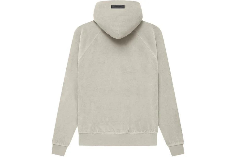 Fear of God Essentials Women's Velour Hoodie Smoke (W)