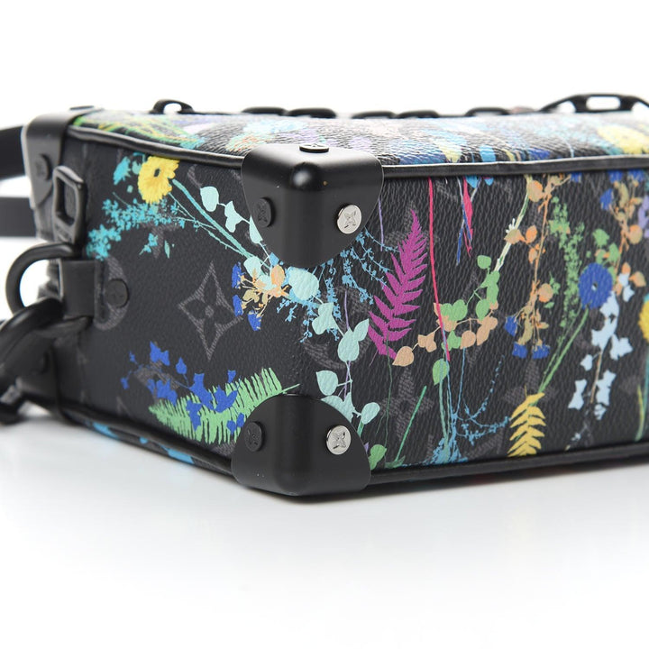 Louis Vuitton Monogram Eclipse Flower Print Mini Soft Trunk Women&