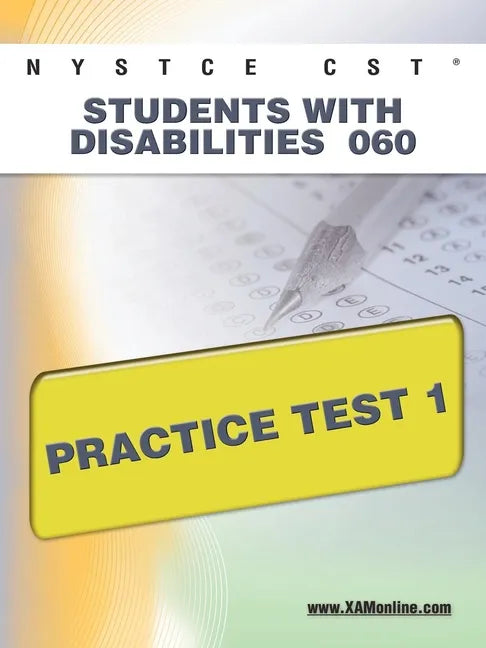 NYSTCE CST Students with Disabilities 060 Practice Test 1 - Paperback