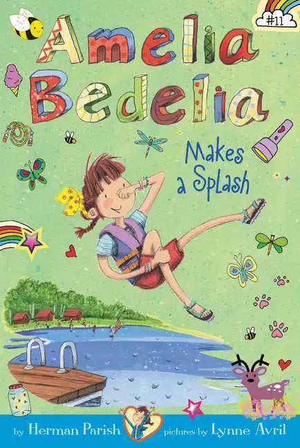 Amelia Bedelia Chapter Book #11: Amelia Bedelia Makes a Splash - Paperback
