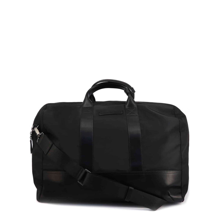 Emporio Armani men's black synthetic Travel bags