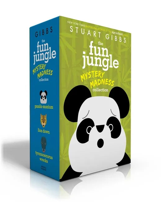 The Funjungle Mystery Madness Collection (Boxed Set): Panda-Monium; Lion Down; Tyrannosaurus Wrecks - Paperback