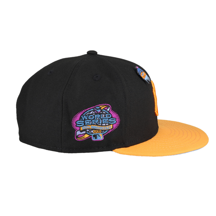 New York Yankees Frozen Orange Collection 2003 World Series Fitted Hat