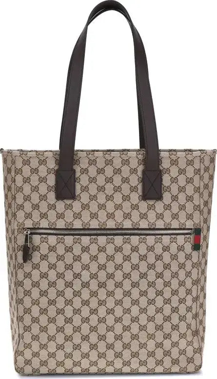 GUCCI GG men's embossed canvas Tote Bag