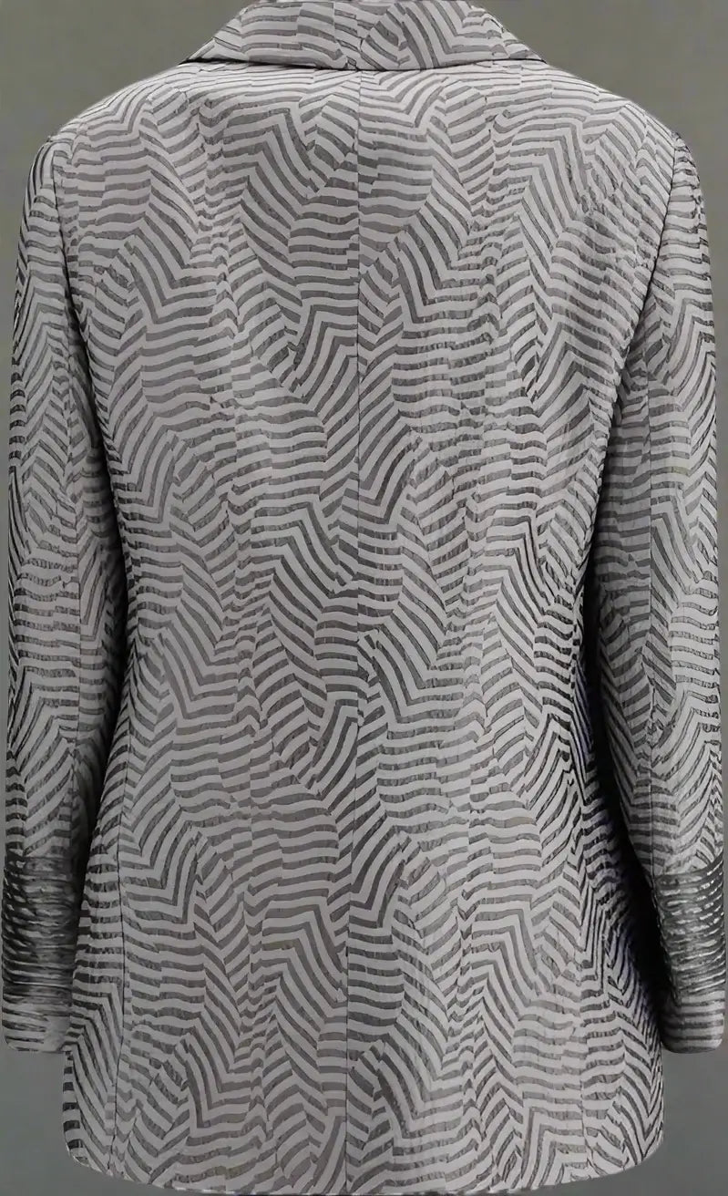 Giorgio Armani Embroidered striped Blazer