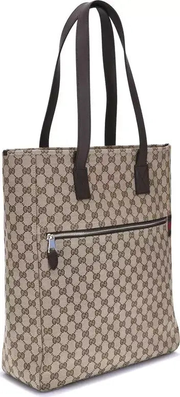 GUCCI GG men's embossed canvas Tote Bag