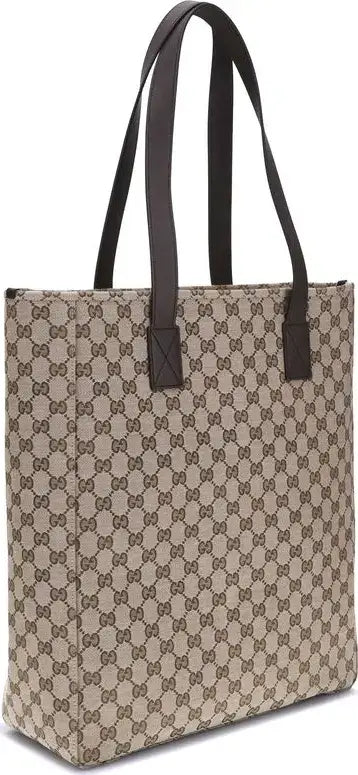 GUCCI GG men's embossed canvas Tote Bag