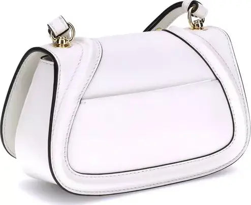 GUCC white leather Blondie Shoulder Bag