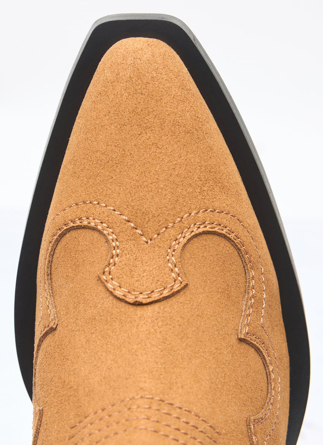 Ganni Women Mid Shaft Embroidered Western Boots