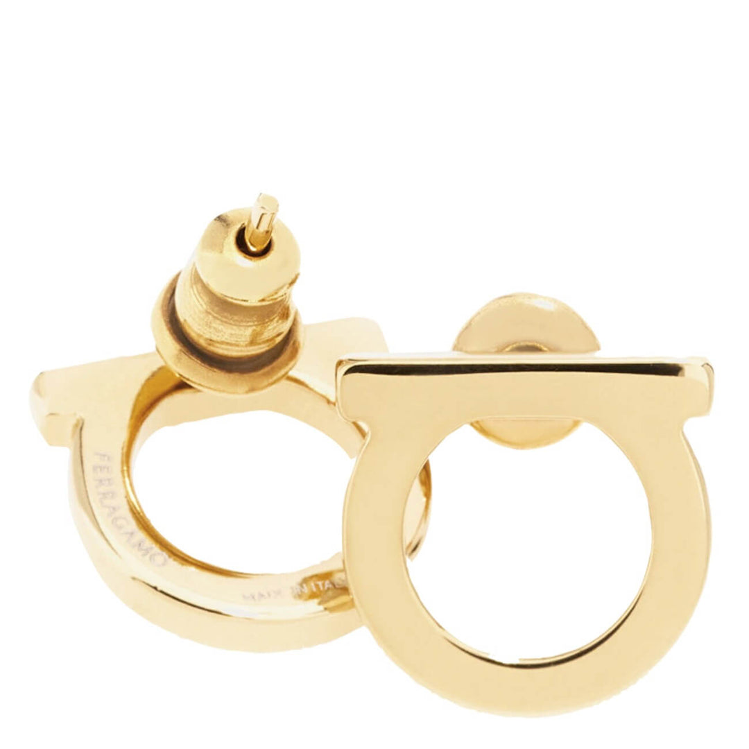 Ferragamo Women Gancini Stud Earrings