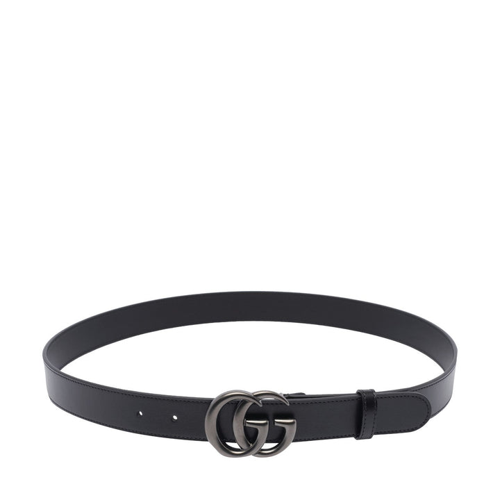 Gucci Men Gg Marmont Thin Belt