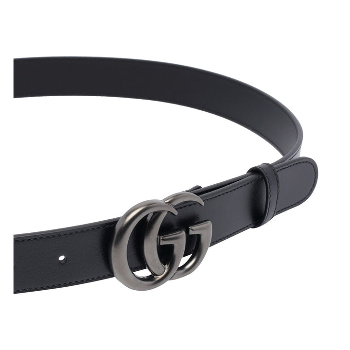 Gucci Men Gg Marmont Thin Belt