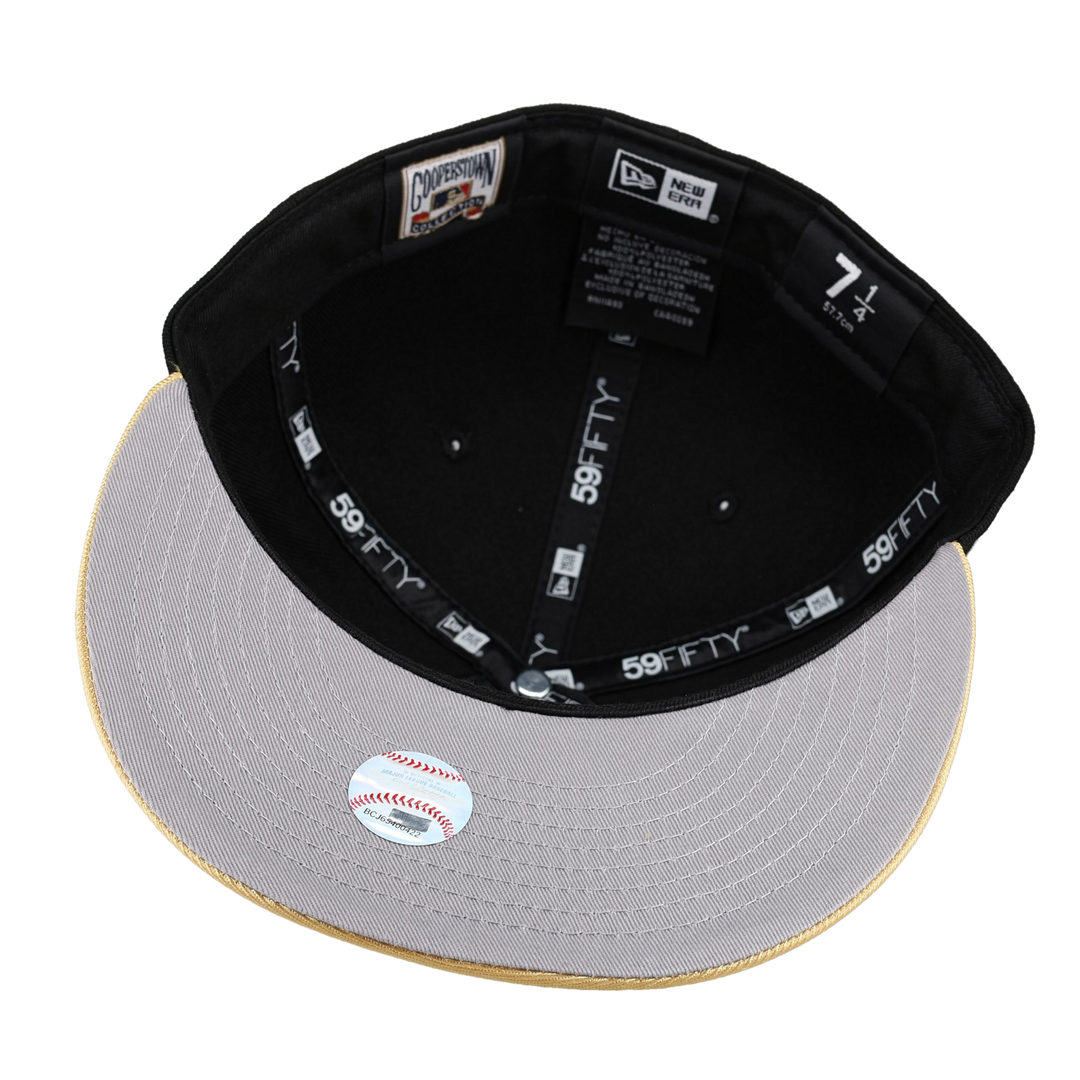 Cleveland Indians Black 1995 Champions Patch 59Ffity Fitted Hat