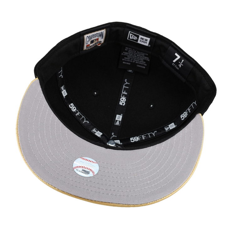 Cleveland Indians Black 1995 Champions Patch 59Ffity Fitted Hat