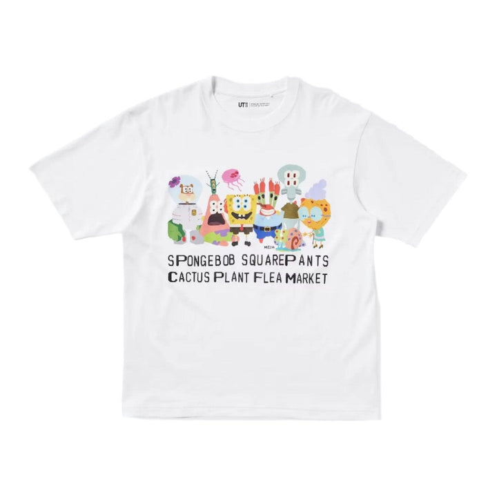 Uniqlo x CPFM Spongebob Squarepants UT Graphic II T-Shirt White