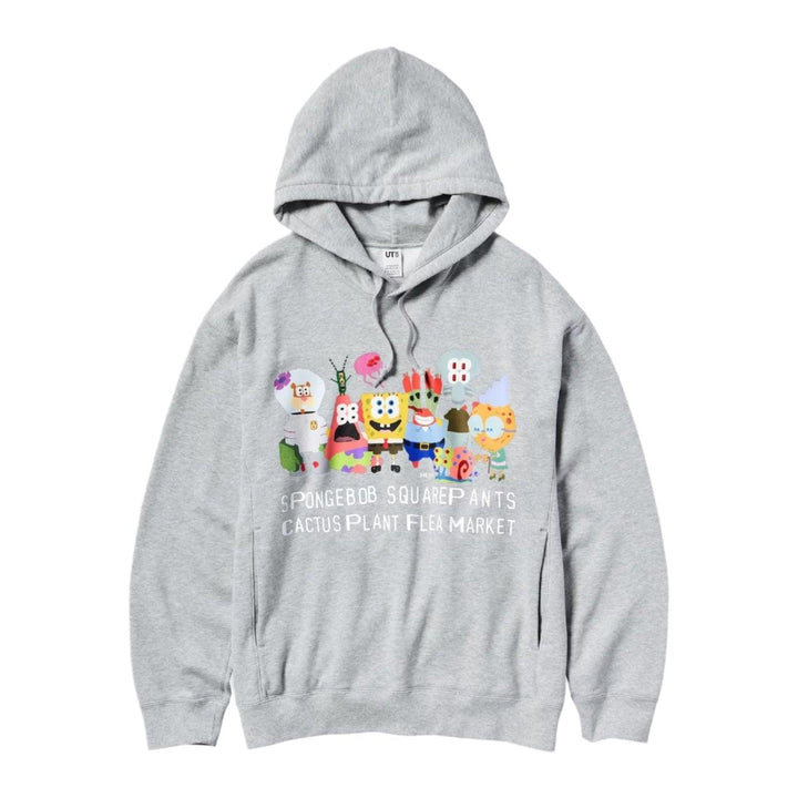 Uniqlo x CPFM Spongebob Squarepants Hoodie Gray