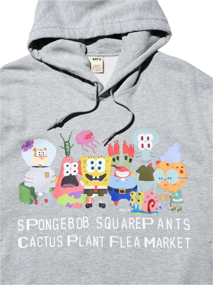 Uniqlo x CPFM Spongebob Squarepants Hoodie Gray