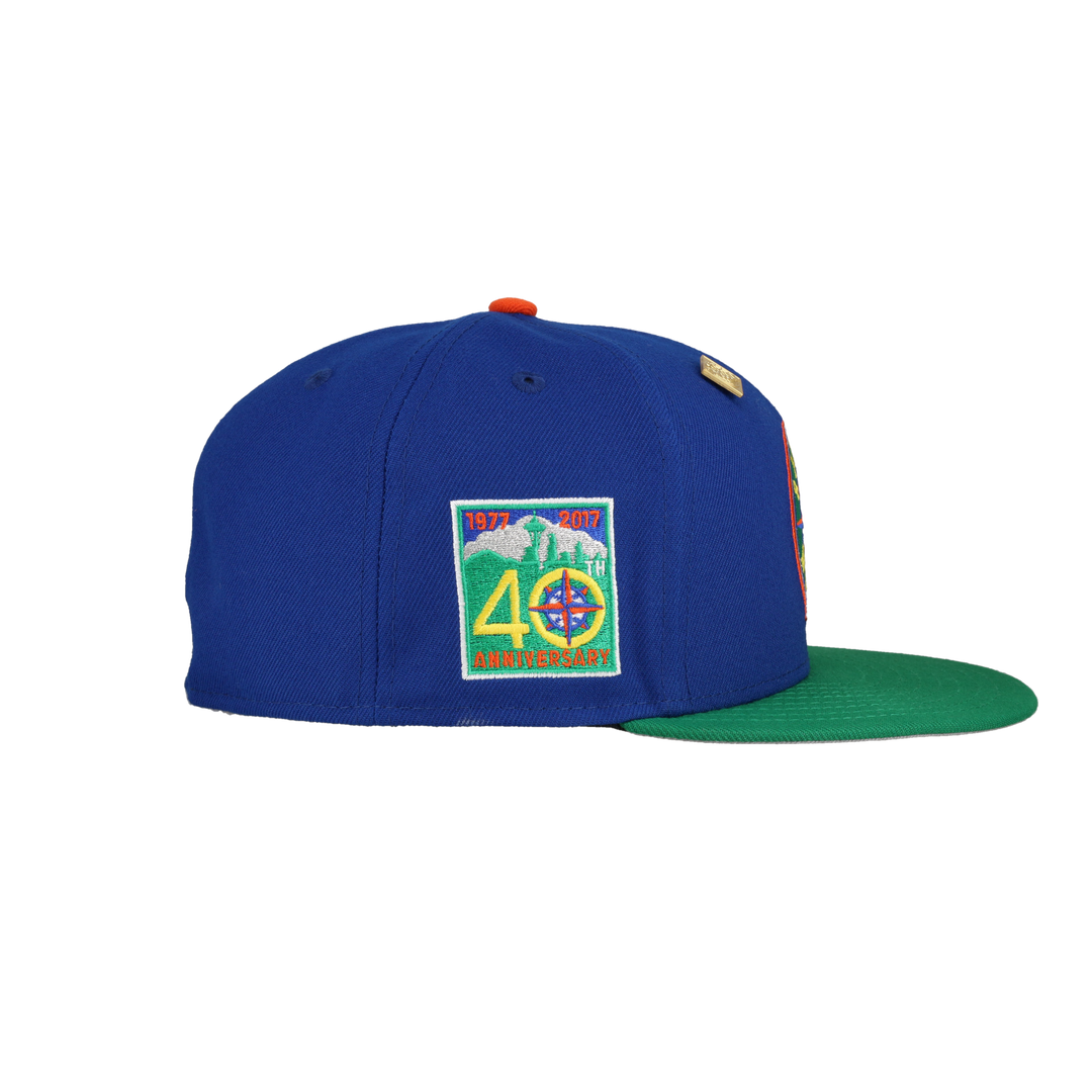 Seattle Mariners 40th Anniversary Patch 59Fifty Fitted Hat