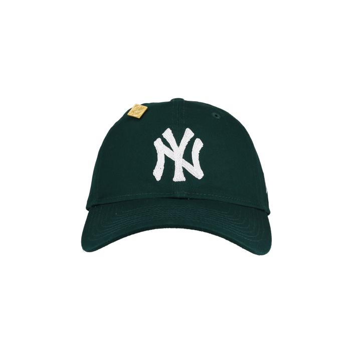 New York Yankees New Era 9Twenty Dad Hat (Chain Stitch Dark Green)