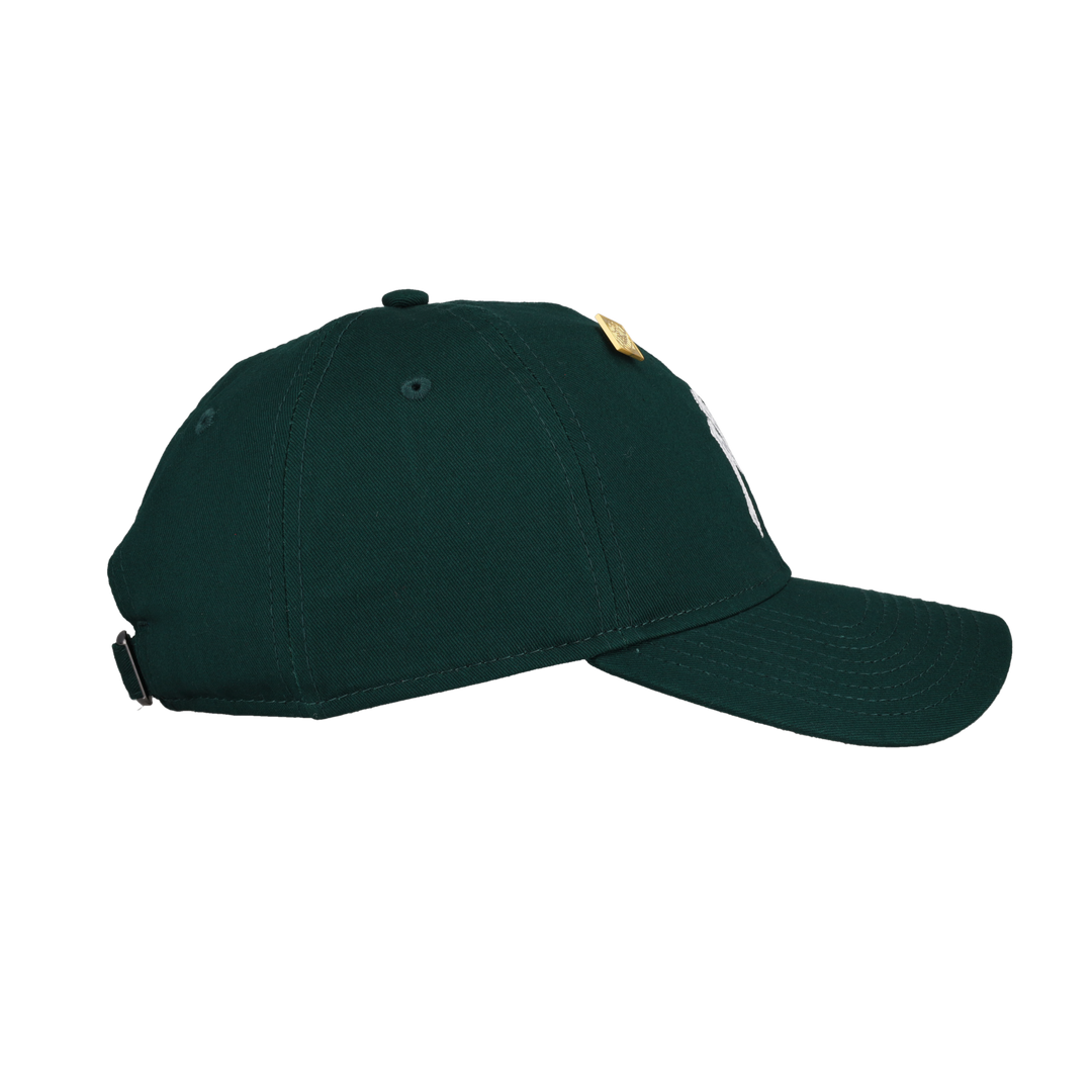 New York Yankees New Era 9Twenty Dad Hat (Chain Stitch Dark Green)