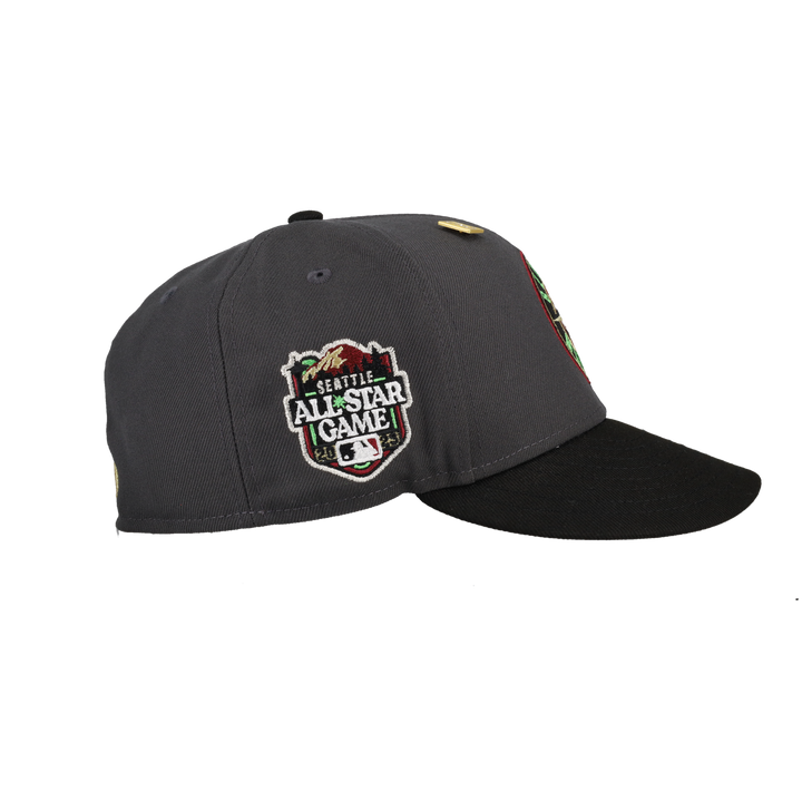 Seattle Mariners Grey 2023 All Star Game Patch 59Fifty Fitted Hat