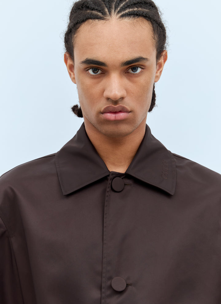 Gucci Men Gabardine Coat