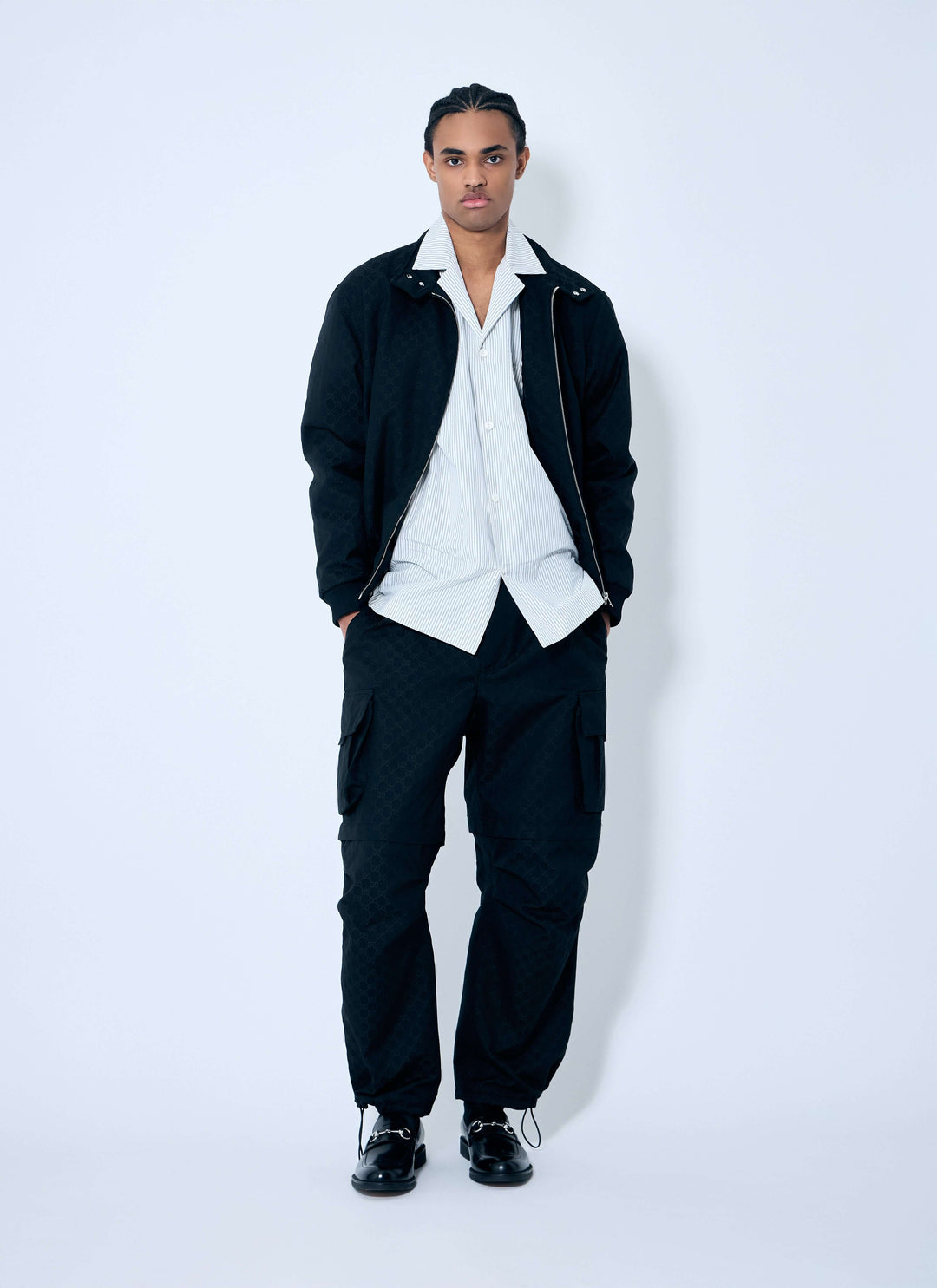 Gucci Men Gg Cargo Pants