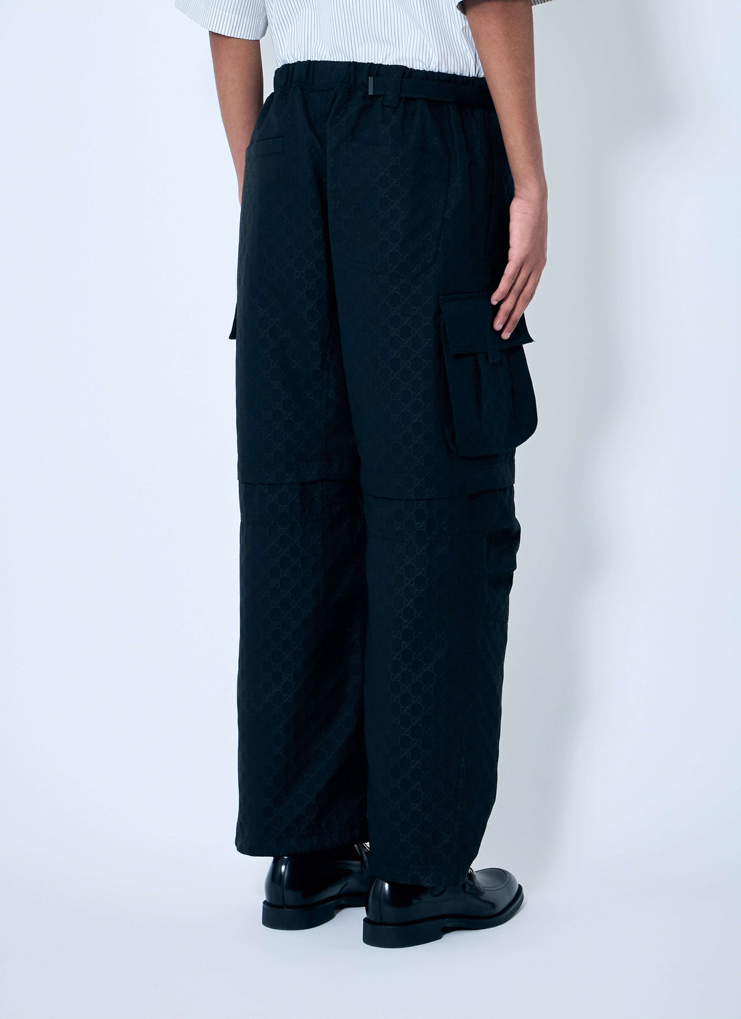 Gucci Men Gg Cargo Pants