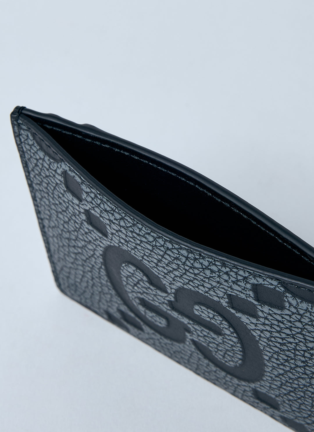 Gucci Men Leather Maxi Gg Cardholder