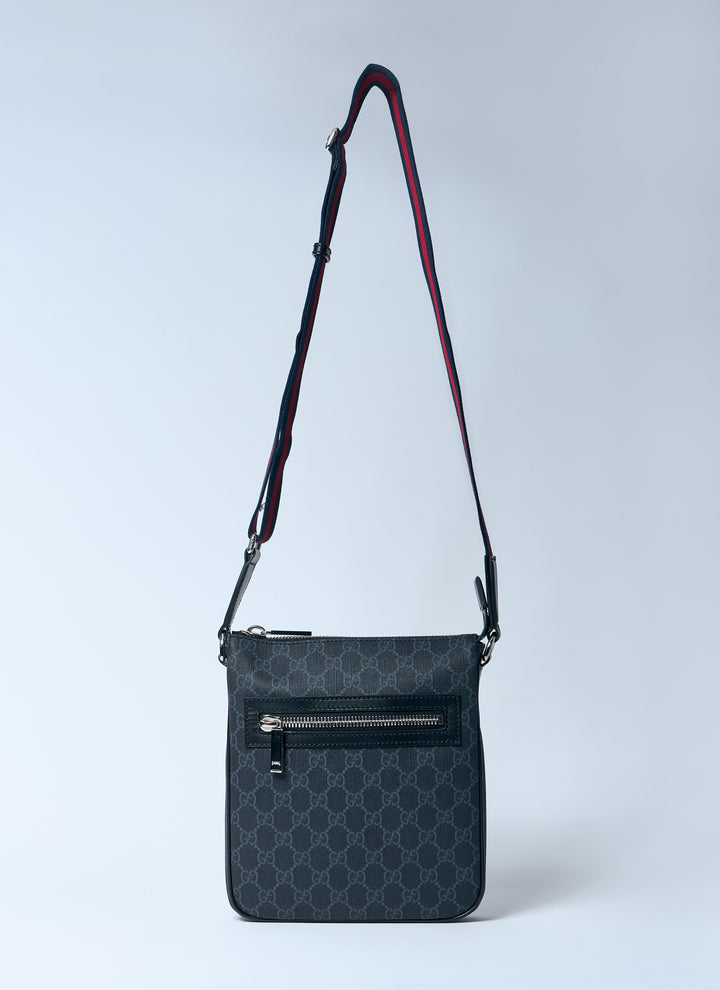 Gucci Men Gg Crossbody Bag