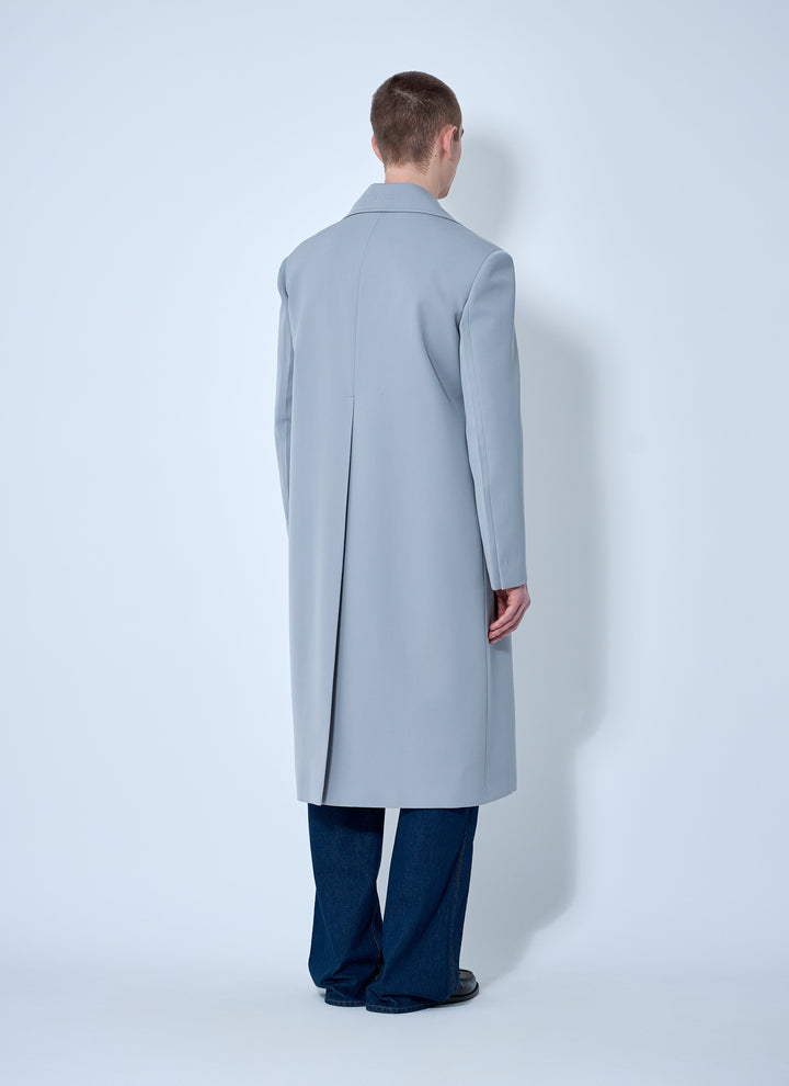 Gucci Men Single-Breasted Wool Coat