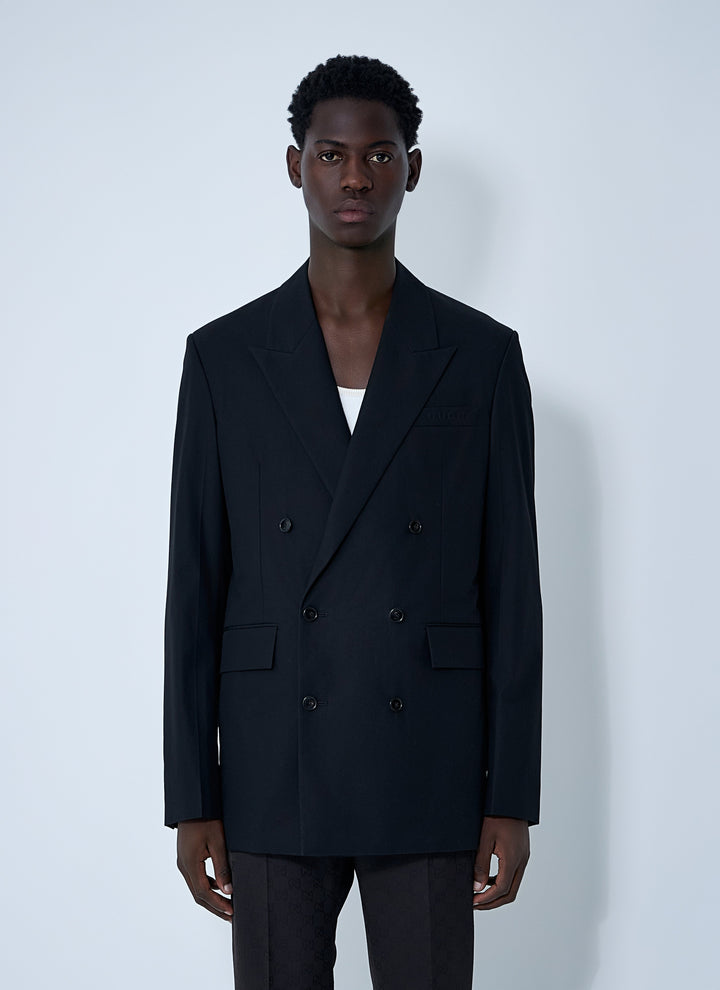 Gucci Men Double-Breasted Blazer