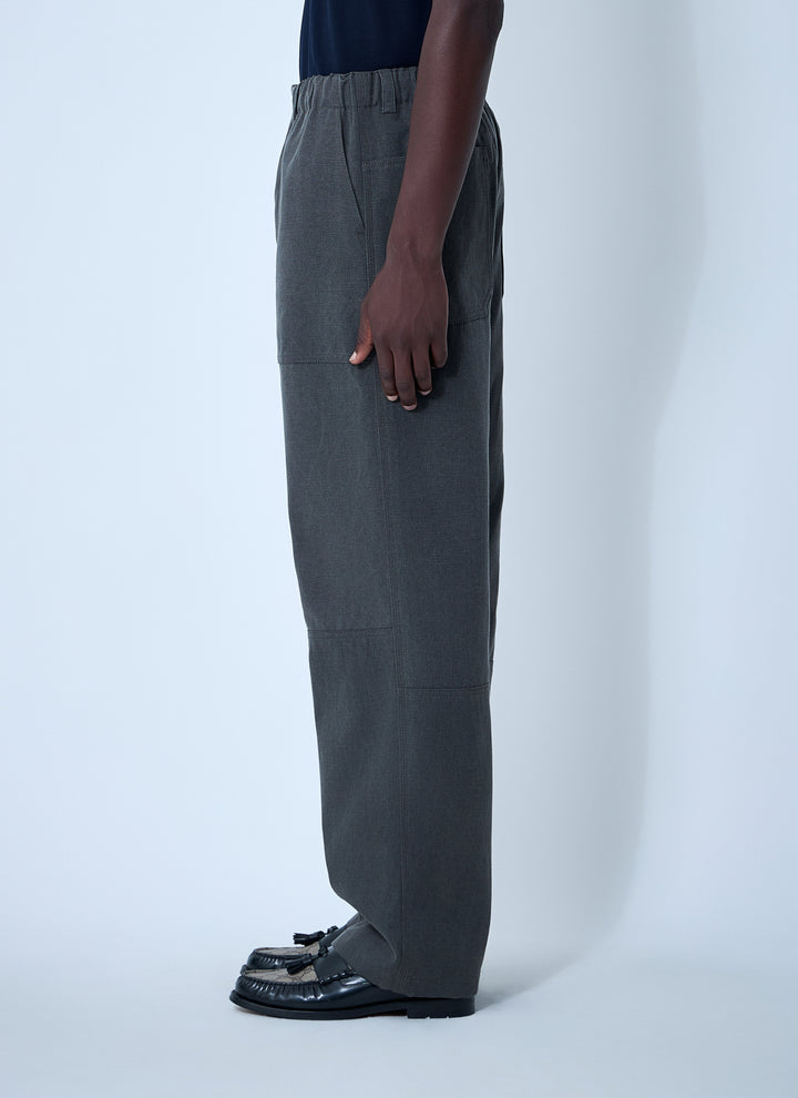 Gucci Men Faded Canvas Pants