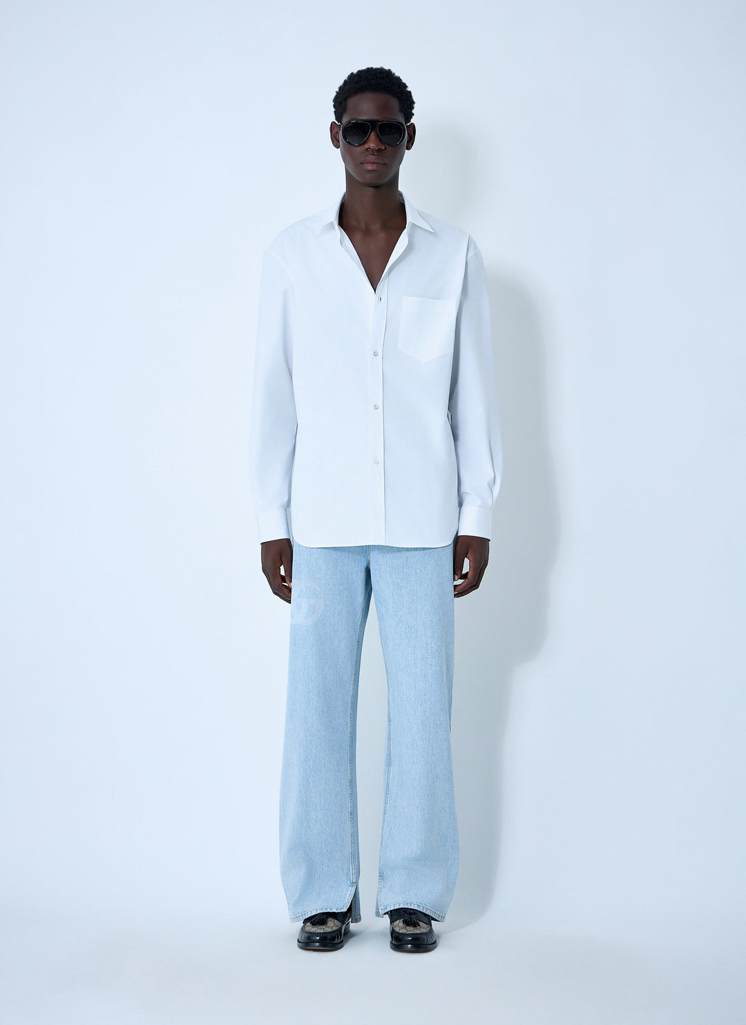 Gucci Men Button-Down Shirt