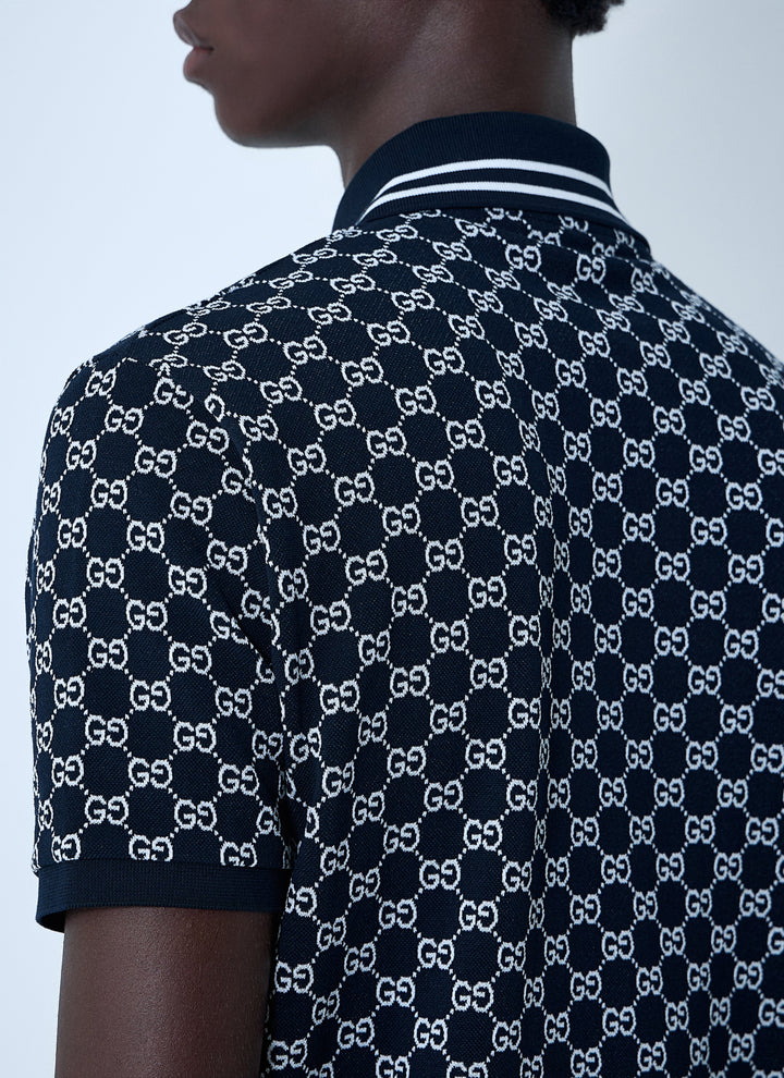 Gucci Men Interlocking G Polo Shirt